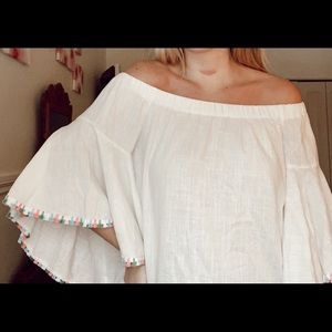 off the shoulder top